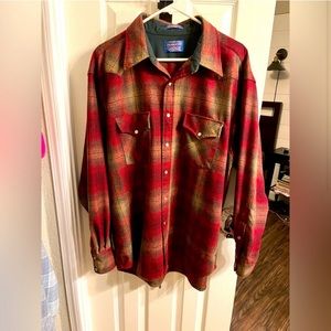 Pendleton XL Pearl Snap Western Wear Shirt